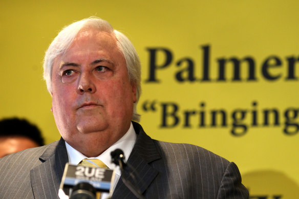 Clive Palmer says he is considering a legal challenge to Victoria’s pandemic laws.