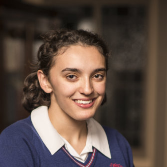 NSW Schools Debating Team member Maja Vasic. 