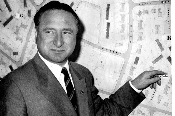 Philip Miskin, Commandant of the Olympic Village in 1956.