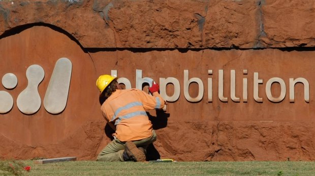 Some shares such as BHP appear strong.