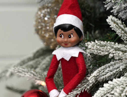 Life size elf on the hot sale shelf doll