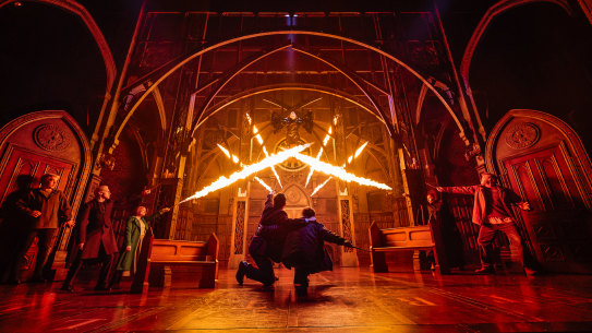 The final battle in Harry Potter and the Cursed Child reimagined. 