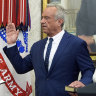 Former independent presidential candidate Robert F. Kennedy Jr was confirmed and sworn in as US health secretary.