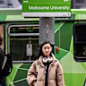 International student Xinyu Zhang. International education is Australia’s biggest export industry that is not dug out of the ground. It is worth more than $50 billion to the economy and generates more than 200,000 jobs.