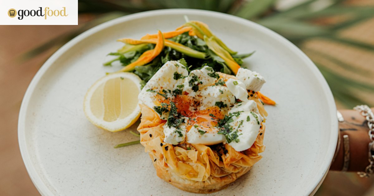 If you like spanakopita, you’ll love these sunny Greek-inspired filo pies