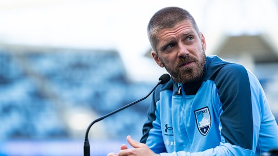 Luke Brattan says he’s “not a huge fan” of playing A-League matches on Australia Day.