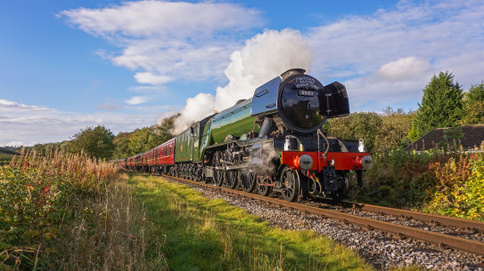 Puffing through history ... East Lancashire Railway.