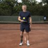 Comedian Adam Hills wants more people to know about para standing tennis. 