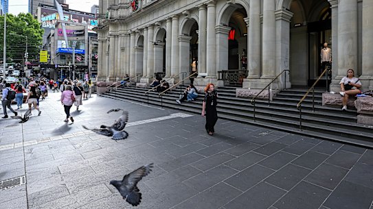 Bourke Street Mall, once at the top of Melbourne’s retail hierarchy, has fallen out of fashion.
