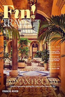 The Orient Express La Minerva hotel in Rome.