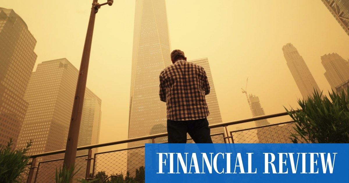 Nowy Jork miał najgorszą jakość powietrza na świecie z powodu pożarów lasów w Kanadzie