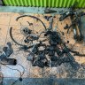 Lithium Ion batteries, like the one in this e-bike, have caused more than 1000 fires in the past year Australia-wide.
