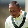 Khawaja firming to play Gabba Test after head knock