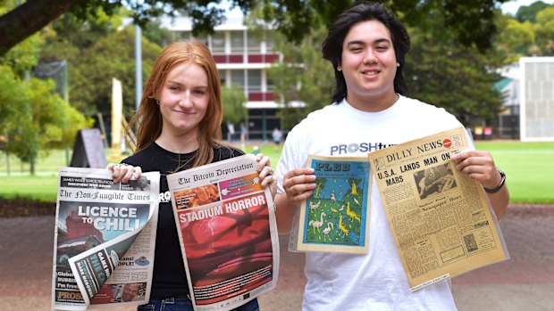 PROSH Director Hannah Bygrave and Deputy Director Xavier Anthony.