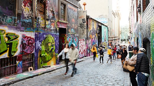 Hosier Lane.
