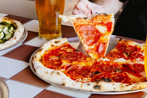 Parco Pizza specialises in sturdy wood-fired pizza.