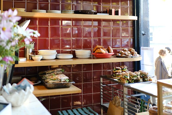 Florian’s previous takeaway set-up was squeezed into the cafe’s front window.