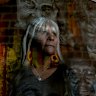 Aunty Eva-Jo Edwards outside the Aborigines Advancement League in Thornbury.