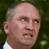 'Not my job': Barnaby Joyce angrily rejects criticism over controversial water buyback