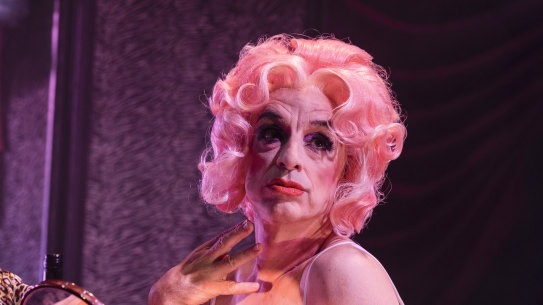 Paul Capsis in La Cage aux Folles.