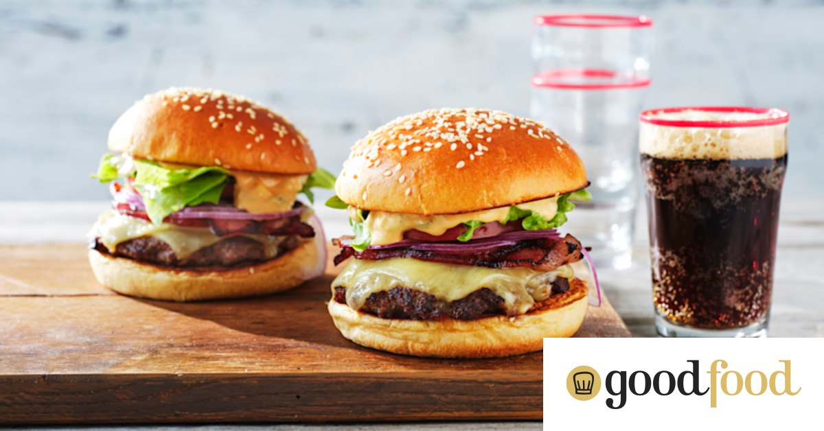 Adam Liaw’s beef and bacon burgers