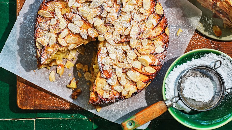 Recept za jabolčno, limonino in ricottino torto