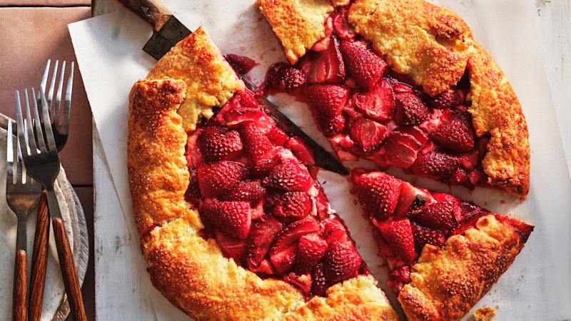 Strawberry Ricotta Crostata Recipe