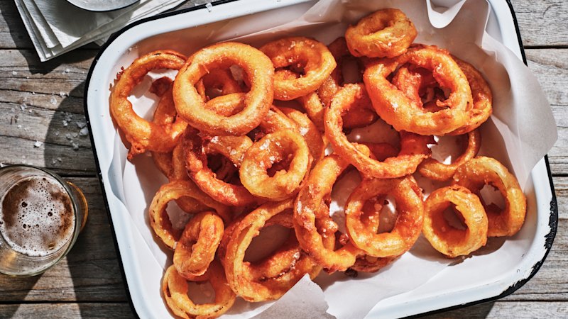 Parmesan onion rings and more irresistibly golden things to crunch on this weekend