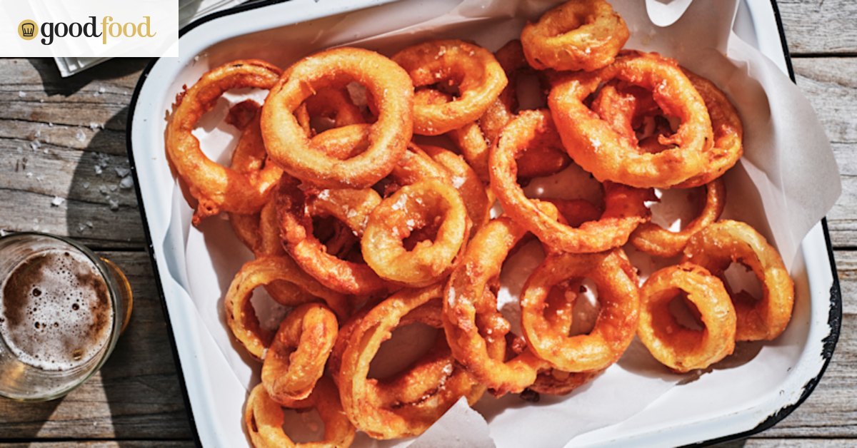 Parmesan onion rings and more irresistibly golden things to crunch on this weekend