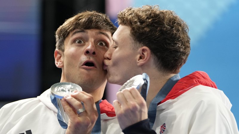 Fifteen months ago he was lazing on the couch. Now British great Daley has his fifth Olympic medal