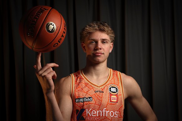 NBL player Luke Paul.