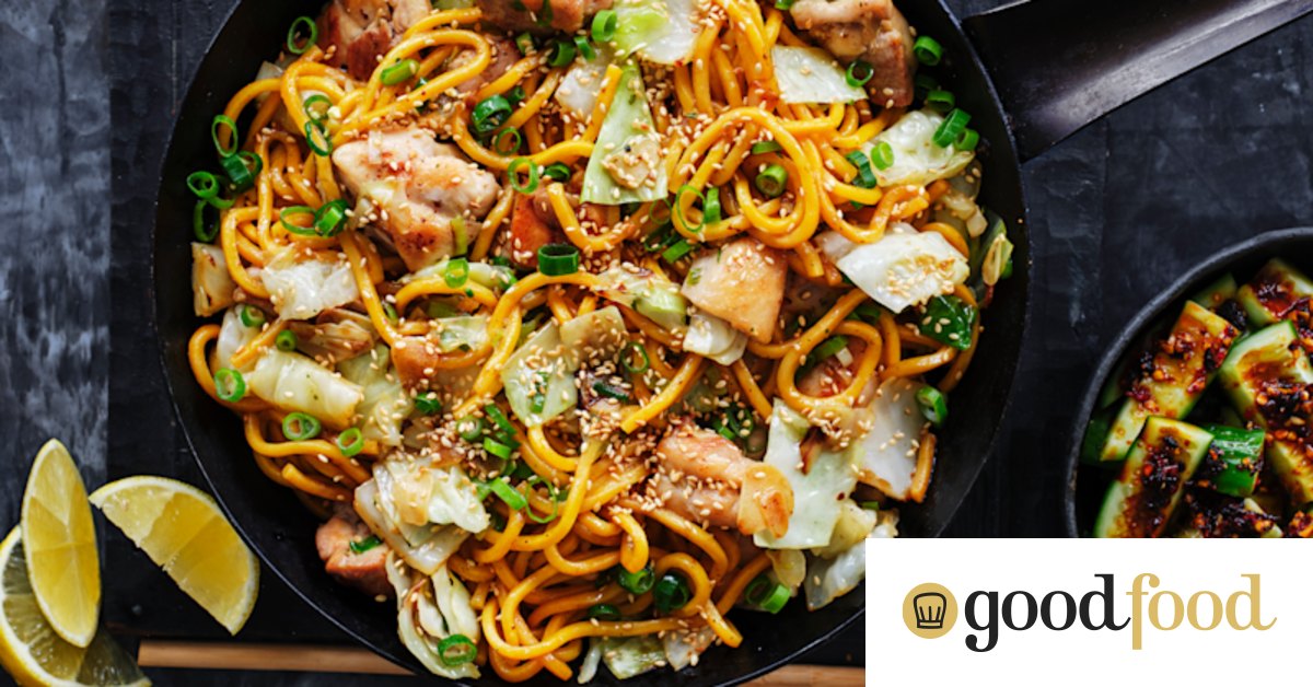 Adam Liaw’s salt and pepper chicken noodles