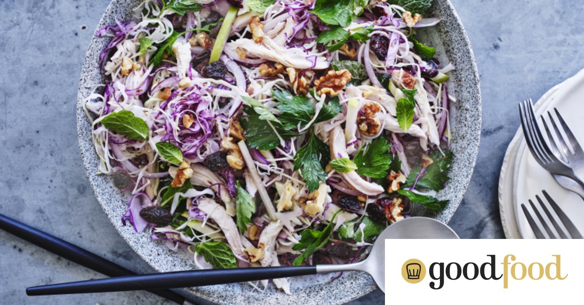 Adam Liaw’s chicken salad with cranberries and raisins