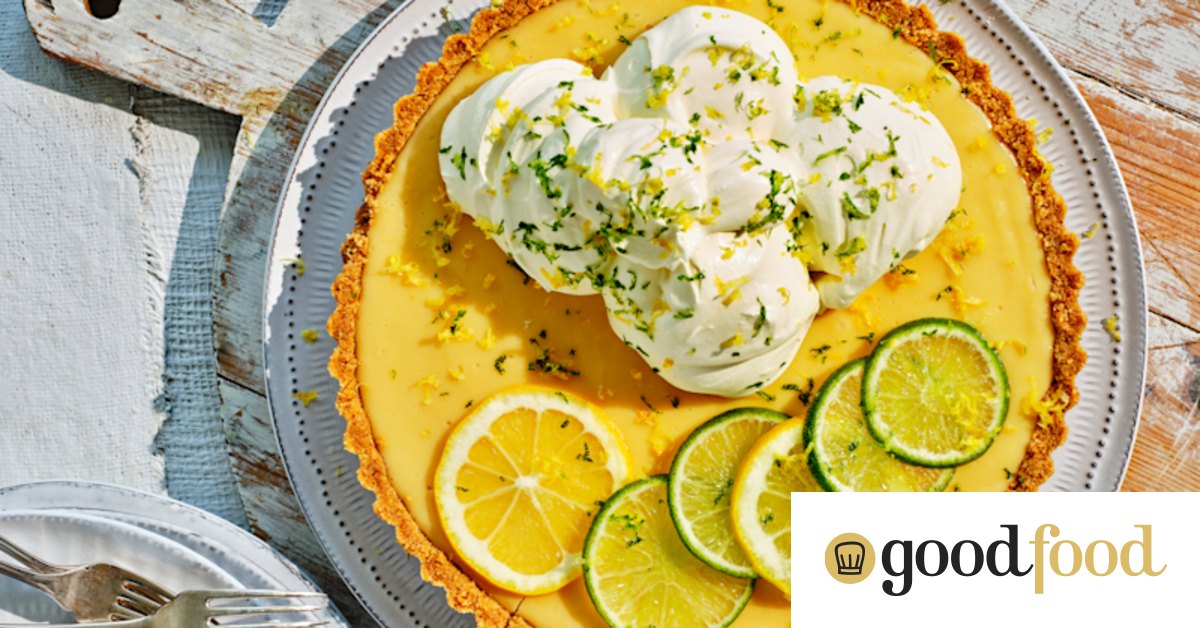 Adam Liaw’s lemon and lime pie