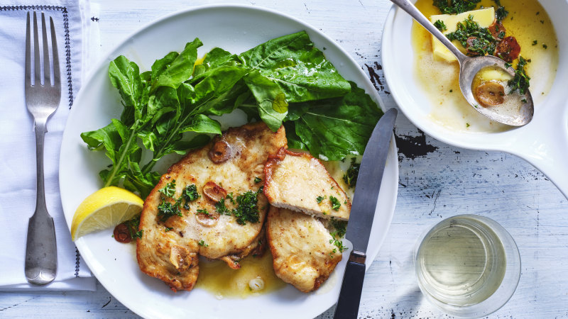 Adam Liaw’s chicken meuniere