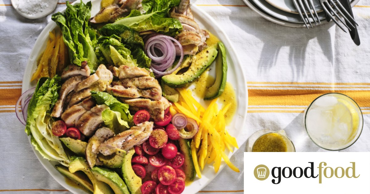 Adam Liaw barbecue recipe Easy grilled chicken salad with Dijon