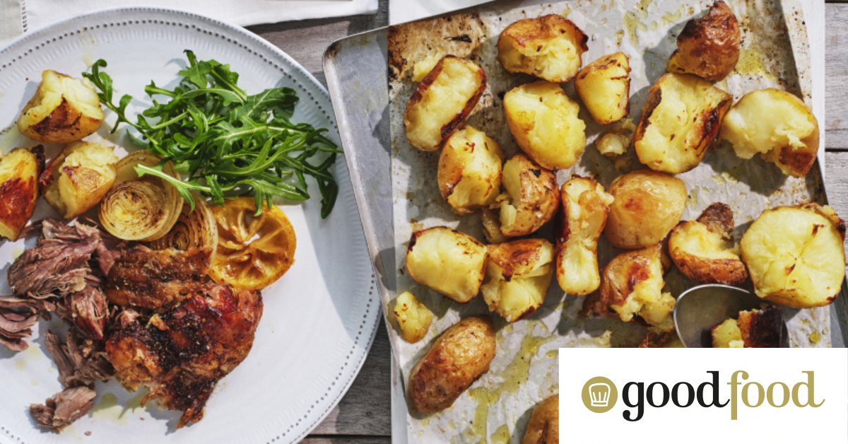 Adam Liaw’s broken potatoes