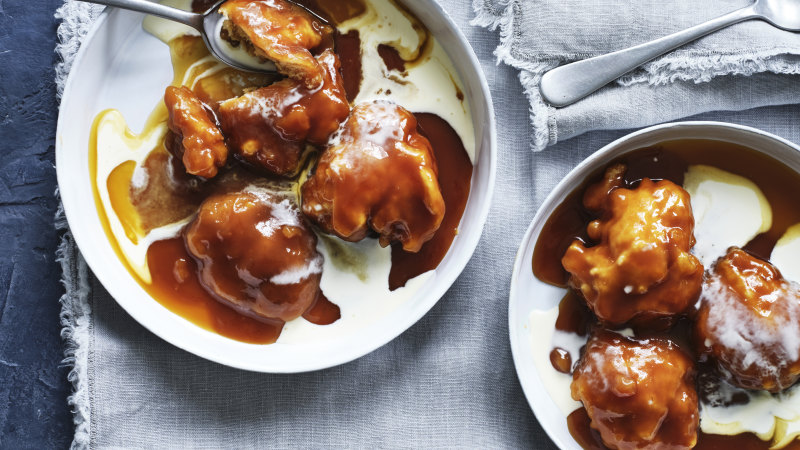 Adam Liaw’s golden syrup dumplings