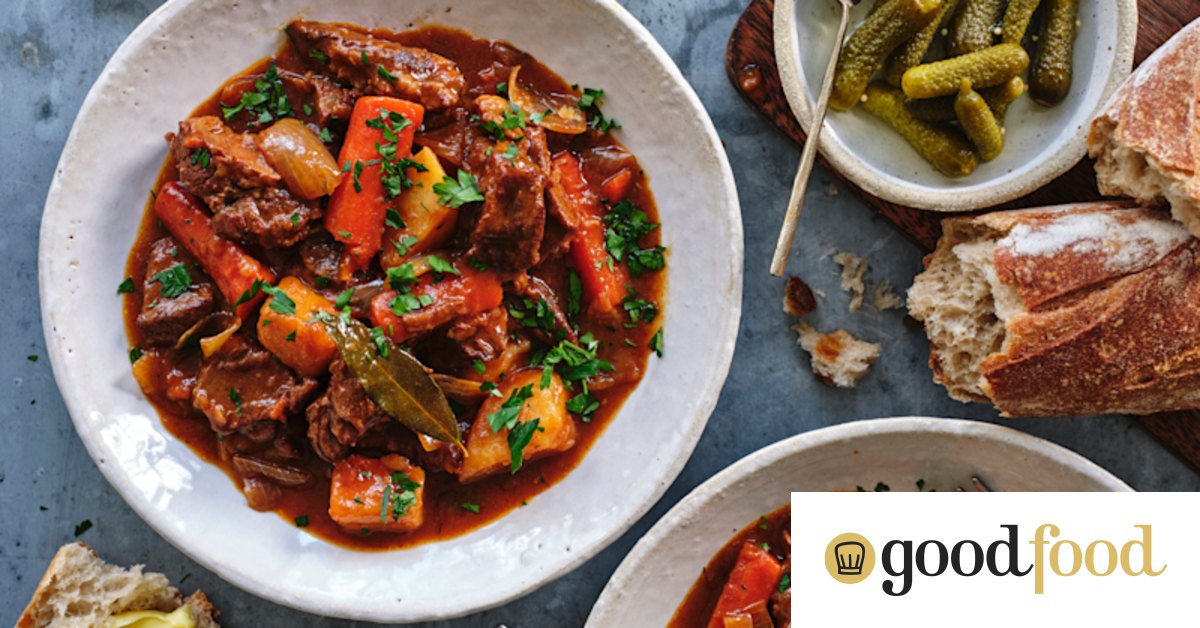 Adam Liaw’s malt vinegar beef stew