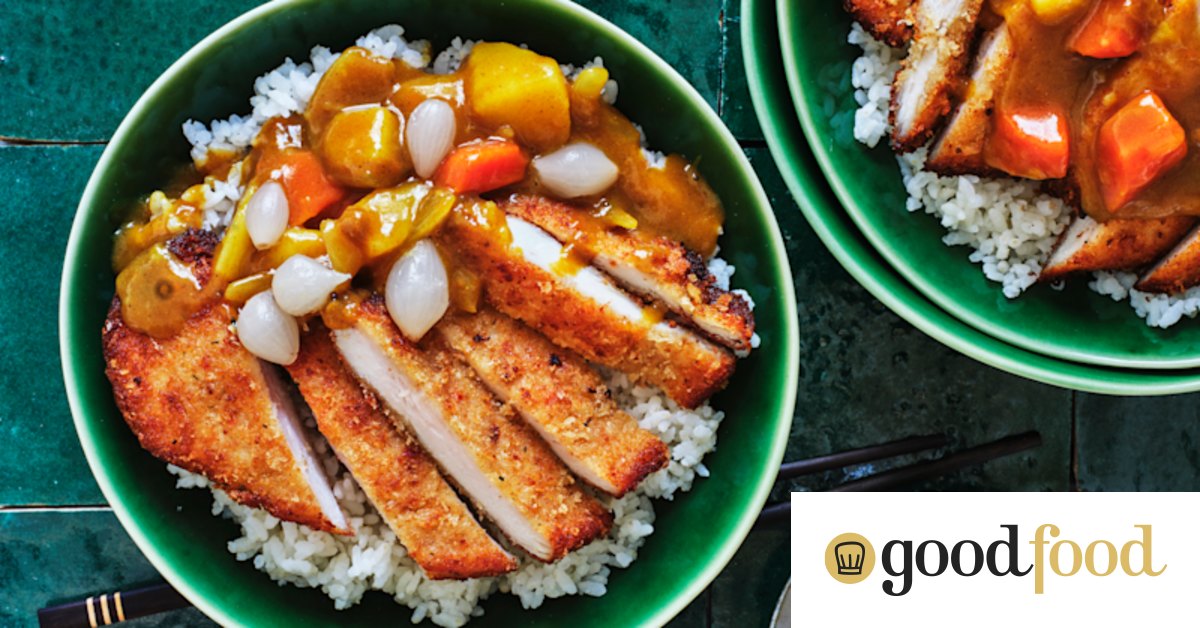 Adam Liaw’s Japanese-style chicken schnitzel curry