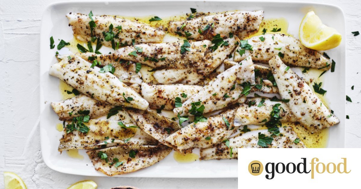 Adam Liaw’s pan-fried whiting with lemon pepper butter