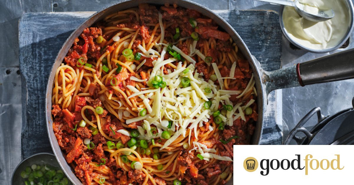 Adam Liaw’s cowboy spaghetti