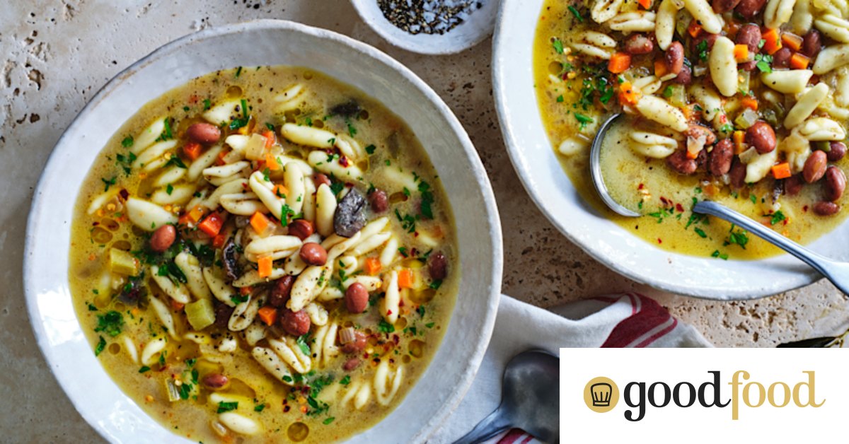 Julia Busuttil Nishimura’s bean and pasta soup is ‘ultimate comfort food’