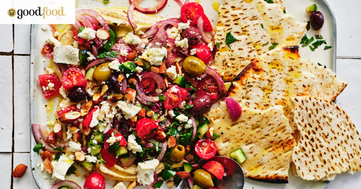 Adam Liaw’s loaded hummus