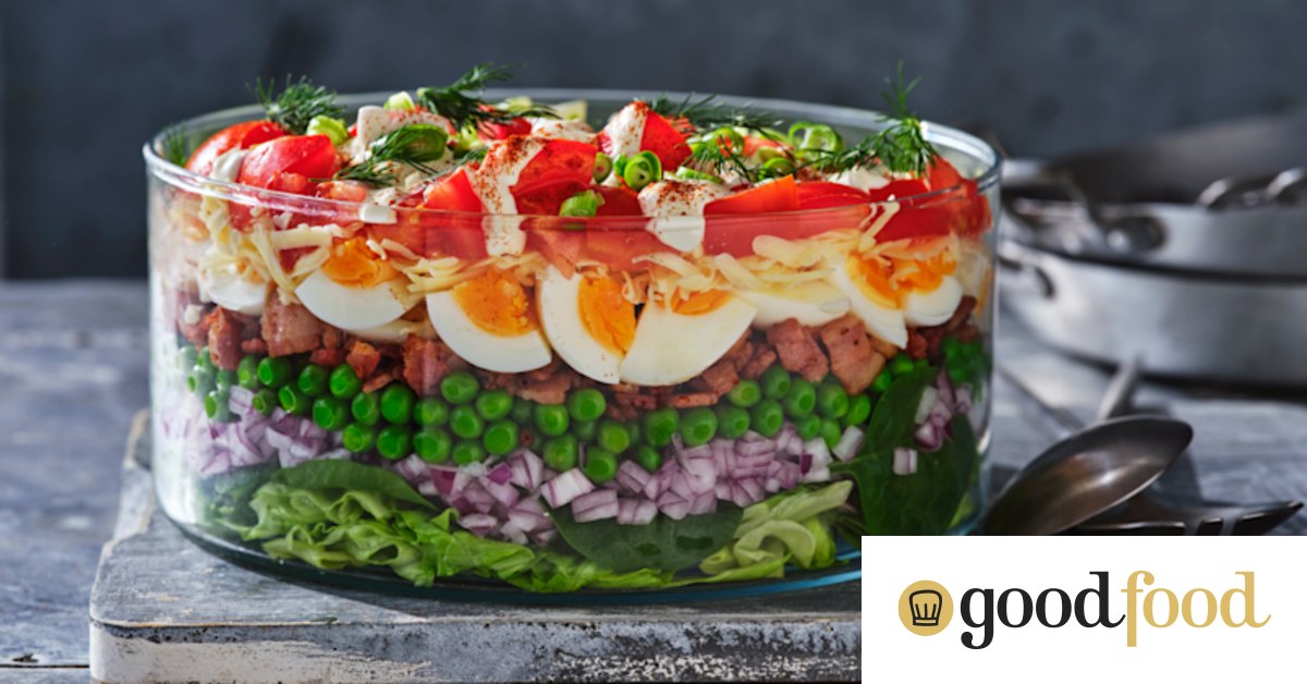 Adam Liaw’s seven-layer salad