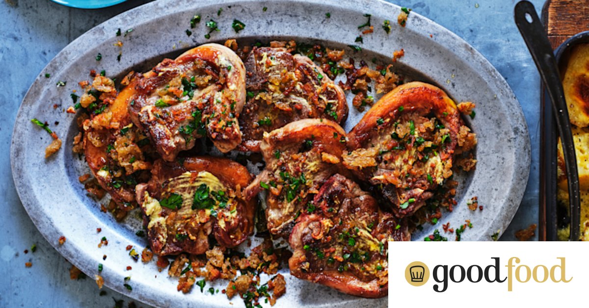 Adam Liaw’s easy lamb chops with herb crumbs