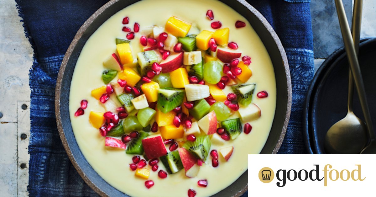 Adam Liaw’s Indian fruit custard