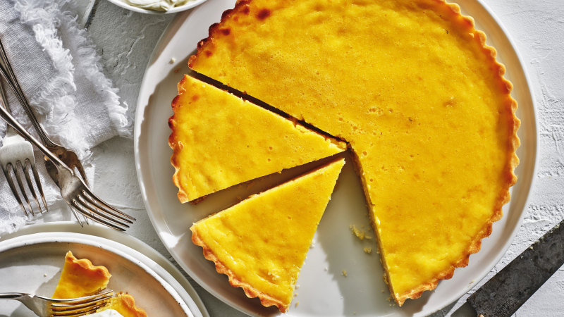 Adam Liaw’s lemon tart