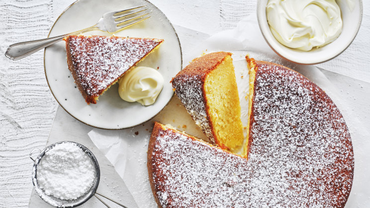 Easy lemon and ricotta cake recipe