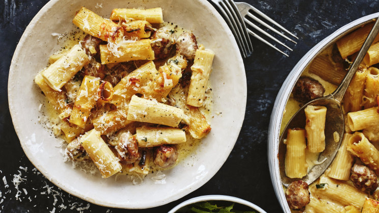 Baked Rigatoni With Meatballs Baked Rigatoni – Pepperoni Grill